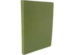 Nature ringmap voor A4 PP 2 ringen 16 mm kaki groen