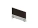 panneau de rehausse,p. table de bureau,MP-gris clair,BN2036-marron