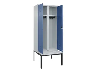 locker voor scheiding van kleding,HxBxD 2120x800x815mm,2vak - 2