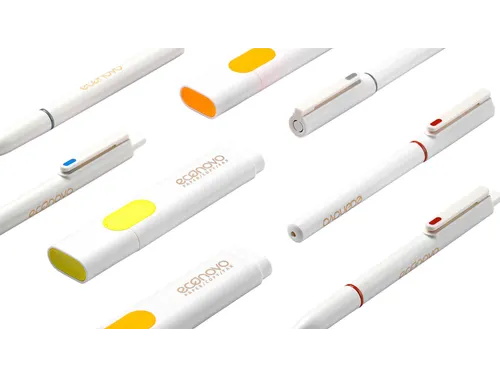 Markeerstift Econovo assorti blister à 4 stuks