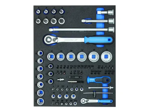 TS CT2-D19-D20 Dopsleutelset 1/4 inch+1/2 inch in 2/4-controlemodule