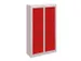 lockerkast,HxBxD 815x460x200mm,2x4vakken,RAL7035,front RAL7016
