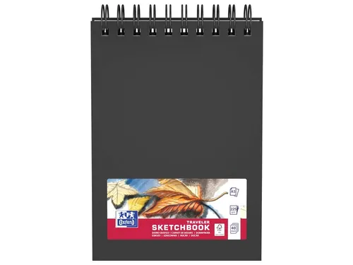 Schetsboek Oxford A5 40vel 225gr spiraal