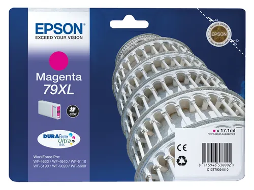 Inktcartridge Epson 79XL T7903 rood HC C13T79034010