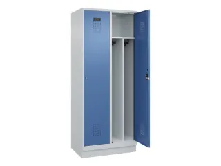 locker voor scheiding van kleding,HxBxD 1950x800x500mm,2vak - 1