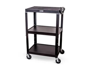 bijzetwagen,HxLxB 610-1060x610x460mm,zwart,3niveau(s) - 2