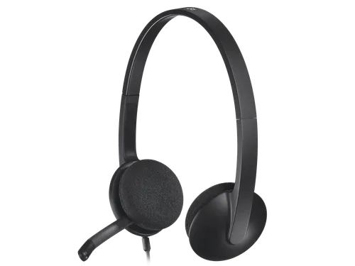 Headset Logitech H340 On Ear zwart