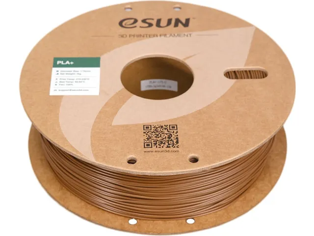 eSUN PLA+ 3D printer Filament 1.75mm Bruin 1kg