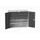 universele kast,HxBxD 1000x1300x550mm,1xStalen bodem,3lade(n)