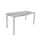 In hoogte verstelbaar bureau,HxBxD 720-840x1200x600mm,MP-lichtgrijs