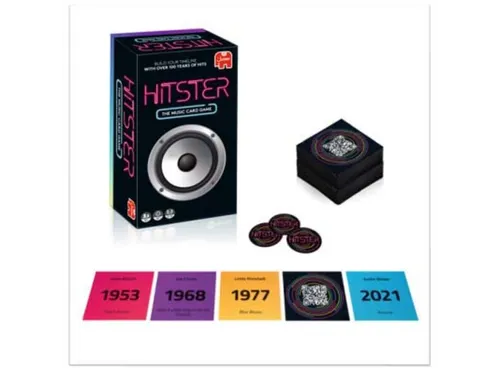 Jumbo Muziekspel Hitster 16+ het kaartspel waar muziek in zit