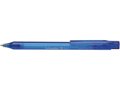 Balpen Schneider Fave medium blauw