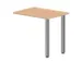 table de rallonge,haut. régl.,HxlxP 720-840x800x600mm,NE-érable