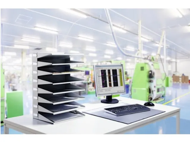 Sorteerrek 8 Vakken Grijs