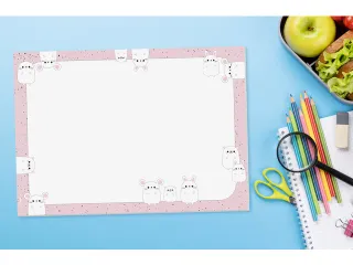Bureauonderlegger Sigel Kawaii Friends A3 30 vel 80gr - 3