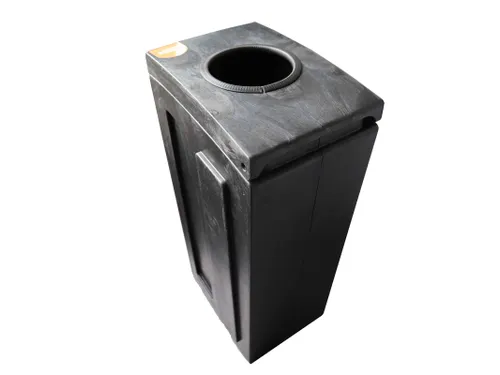 Afvalscheidingsmodule Bonton Met Inwerpopening 70 Liter Grijs