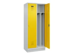 locker voor scheiding van kleding,HxBxD 1950x800x500mm,2vak