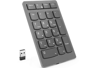 Lenovo 4Y41C33791 Numeriek Toetsenblok RF Draadloos 21 toetsen grijs - 2