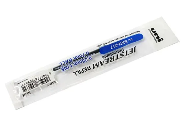 Rollerpenvulling Uni-ball Jetstream fijn blauw