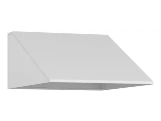 schuin opzetdak,v. garderobekast/lockersysteem,v. kast B 400mm,H 220mm - 1