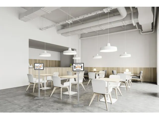 Vloerstandaard Info Basic A4