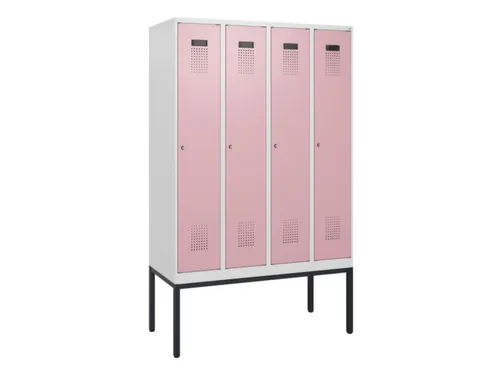 schoollocker,HxBxD 1950x1200x500mm,4vak,vak B 300mm,cil.-slot