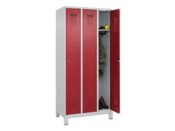 locker,HxBxD 1950x900x500mm,3vak,vak B 300mm,cil.-slot,voeten