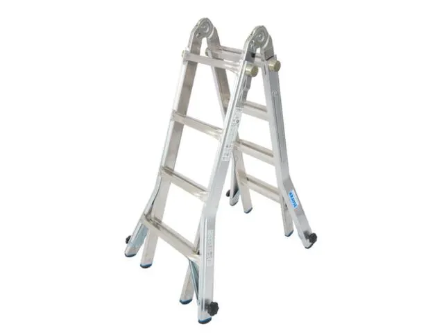 multifunctionele telescoopladder,4x4,sporten,balk L 4,2m,aluminium