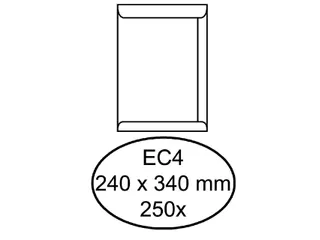 Envelop Quantore Akte EC4 240X340Mm Wit Gegomd - 1
