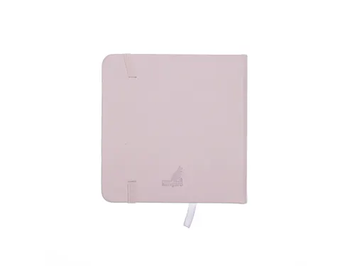 Schetsboek Kangaro 12x12cm violet PU hardcover 80 blad 140 grams roomw