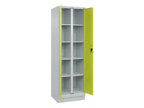 wasgoedverdeelkast,HxBxD 1950x600x500mm,vak B 300mm,draaigrendel