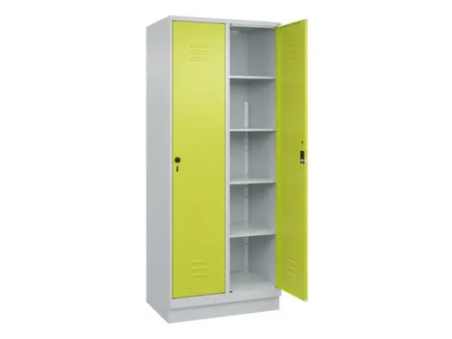 wasgoedverdeelkast,HxBxD 1950x800x500mm,vak B 400mm,cilinderslot