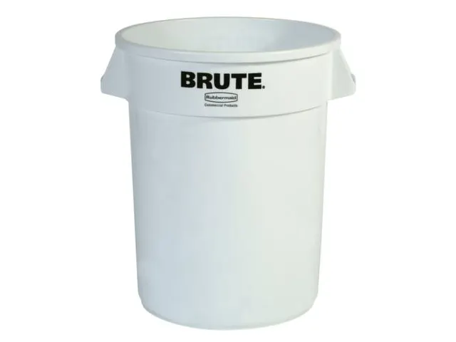 universele container,121l,HxØ 705x557mm,romp PE wit