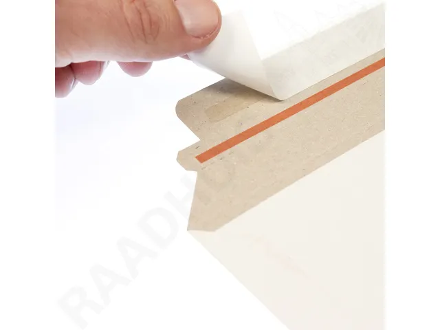Envelop Raadhuis 176x250mm karton wit 5 stuks