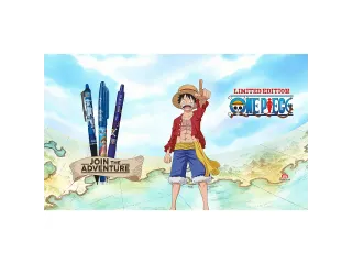 Rollerpen Pilot x One Piece FriXion Ball Plus M Rood Nami - 2