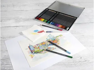 Aquarelpotlood Eberhard Faber Artist Color metalen etui a 36 stuks - 9