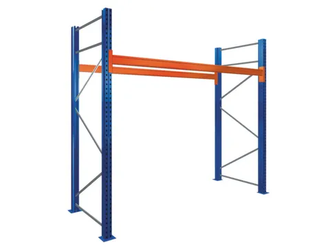 bokstelling,grondveld,HxBxD 2500x2700x1100mm,vakl. 3000kg,1xtraversen