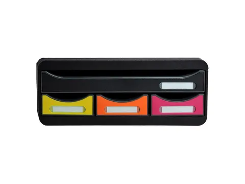 TOOLBOX MINI 4 lades IDERAMA harlekijn