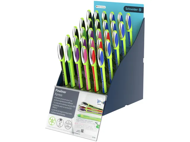 Fineliner Schneider Xpress 08 SIS-display inhoud 30 stuks
