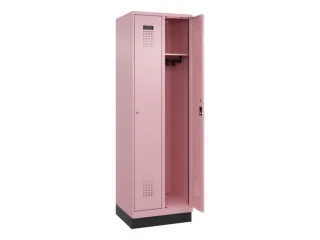 locker,HxBxD 1950x600x500mm,2vak,vak B 300mm,cil.-slot,sokkel - 2