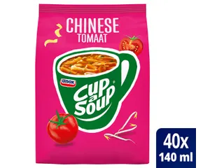 Cup-A-Soup Tbv Automaat Chinese Tomaat Zak Met 40 Porties - 1