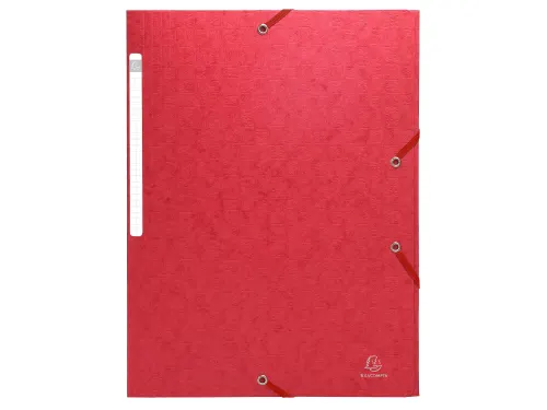 Elastomap A4 glanskarton 3 kleppen monobloc Assorti