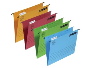 Hangmap Elba Verticfile Ultimate A4 V-bodem rood - 3
