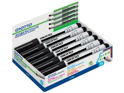 Robercolor whiteboardmarker maxi schuine punt zwart
