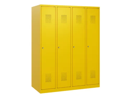 schoollocker,HxBxD 1530x1200x500mm,4vak,vak B 300mm,cil.-slot