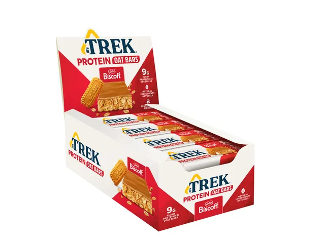 Biscoff Lotus Vegan Proteïnereep Trek havermout 50 gram
