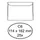 Envelop Quantore Bank C6 114x162mm 80gr Wit Gegomd