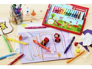 Extra dikke viltstift STABILO power max Classpack - 7