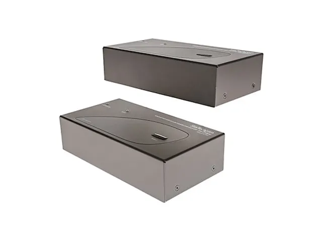 USB 2x VGA via Cat5 KVM Console Verlenger 200 Meter