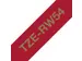 Labeltape Brother P-touch TZe-RW54 24mm goud op wijnrood